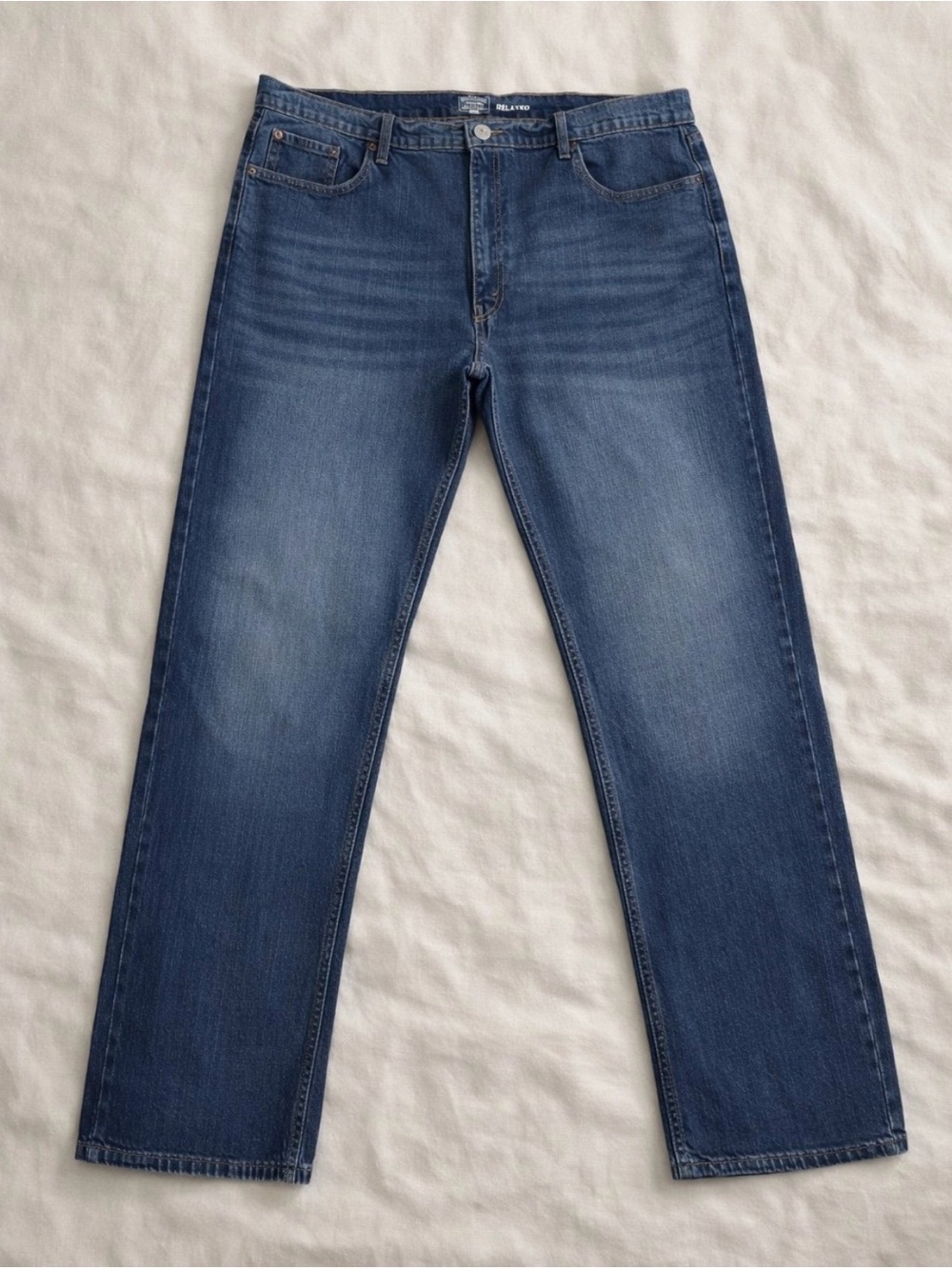 Signature by Levi Strauss Men’s Medium Blue Straight Jeans